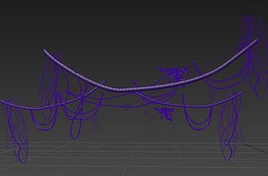 vines 3d model