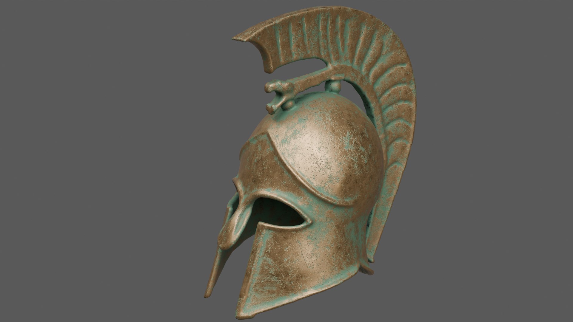 3D model Greek Corinthian-style helmet https://p.turbosquid.com/ts-thumb/xS/P0Bj2U/SJ/greek_10001/png/1784597653/1920x1080/fit_q87/7806a4844304b4181b868164419383992b7ac4e7/greek_10001.jpg