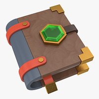 Enchanted Hex Gem Grimoire