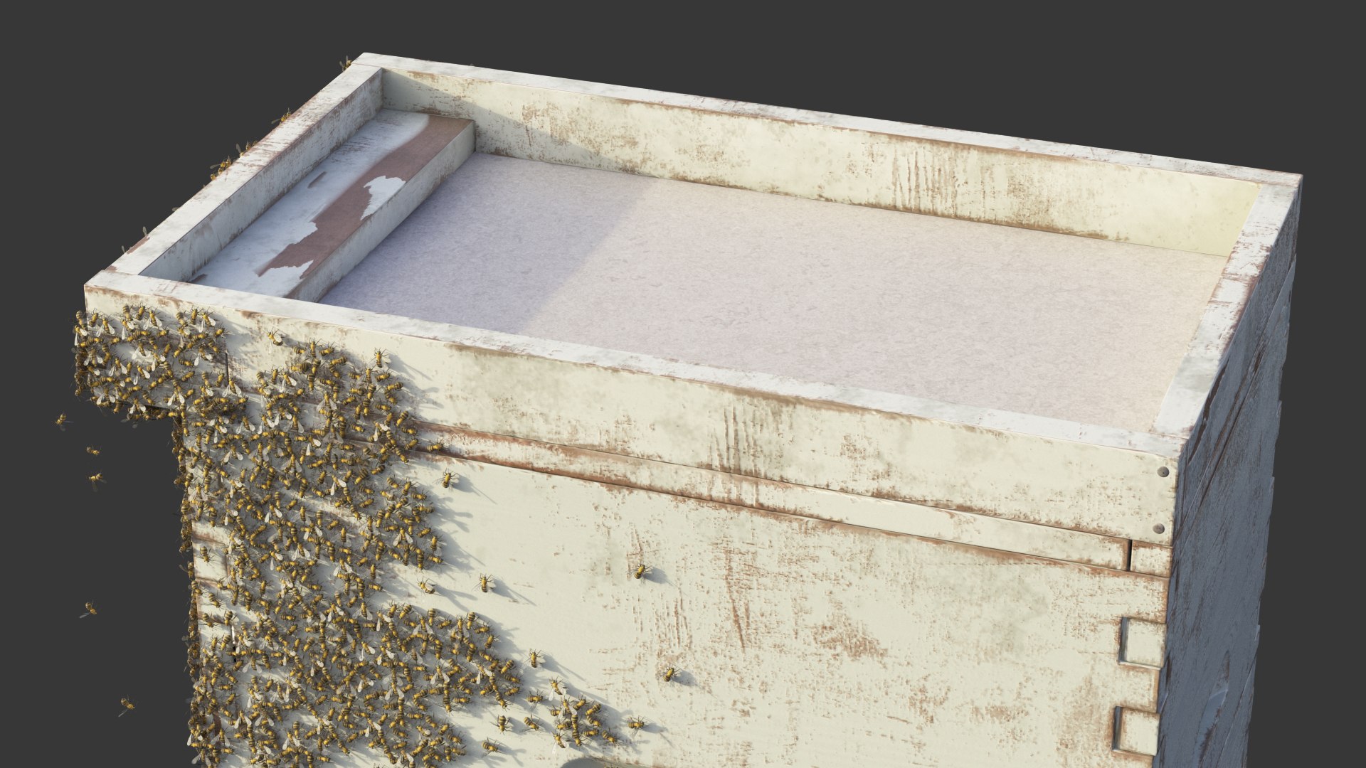 3D Beekeeper with Beehive Box with Bees Collection https://p.turbosquid.com/ts-thumb/xS/PodQUK/xh/beekeeper_with_beehive_box_with_bees_collection_017/jpg/1769118563/1920x1080/fit_q87/dc360e8f717ba9b02b442902d479eb762f6ff1d8/beekeeper_with_beehive_box_with_bees_collection_017.jpg
