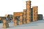 Xochicalco Wall Columns Mega Pack