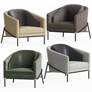 Minotti Filnoir Armchair