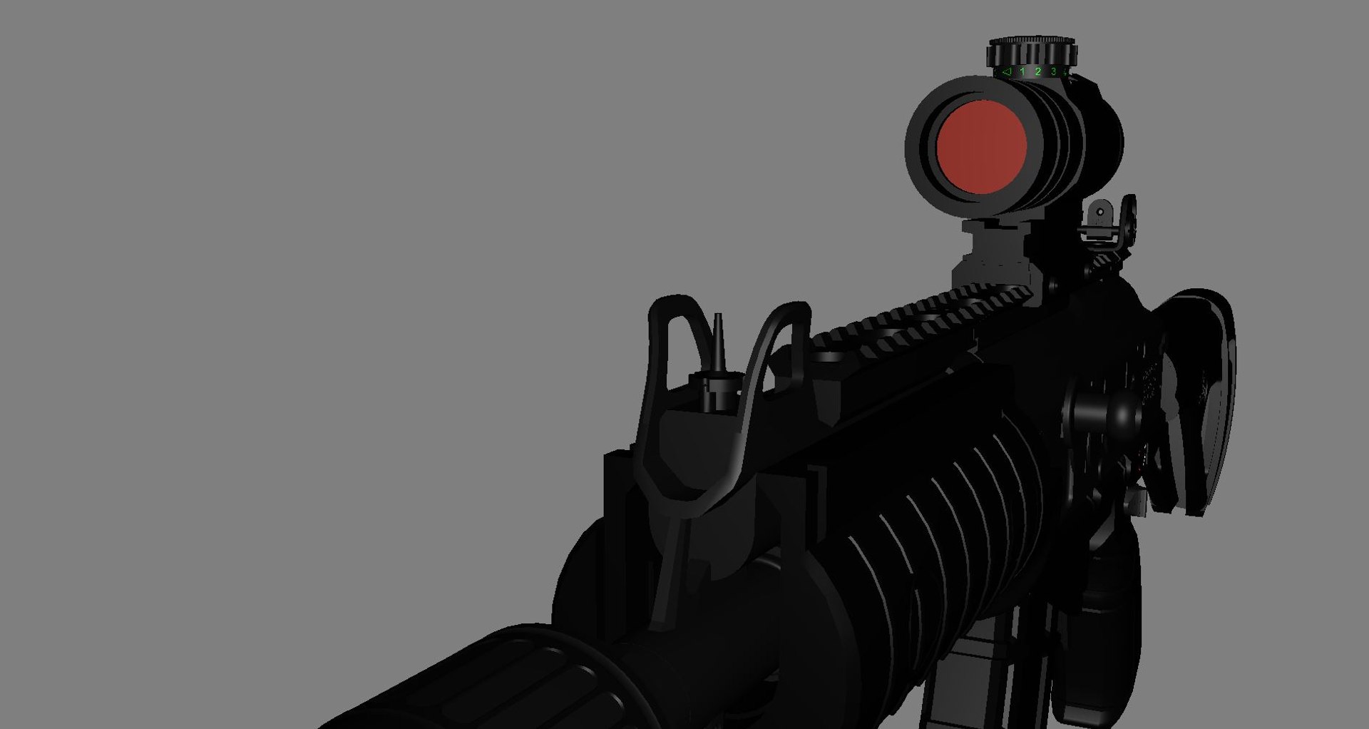 3D Model IWI Galil Ace Assault Rifle With Silencer - TurboSquid 1887517