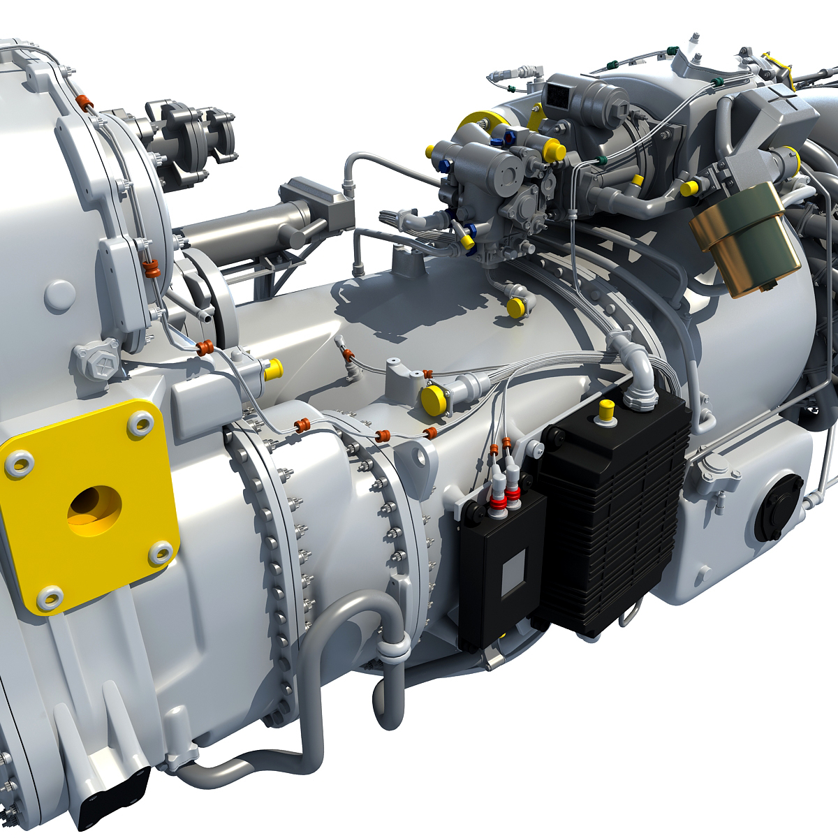 3D turboprop engine model - TurboSquid 1175089
