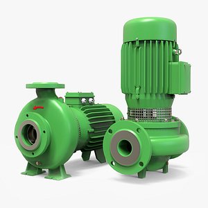 Pump centrifugal Grz and Vrt 3D model