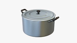Aluminum Pot 3D model
