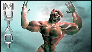 free mutant monster 3d model