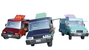 food truck 3d model