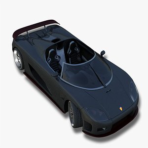 3D model Car Koenigsegg Vray