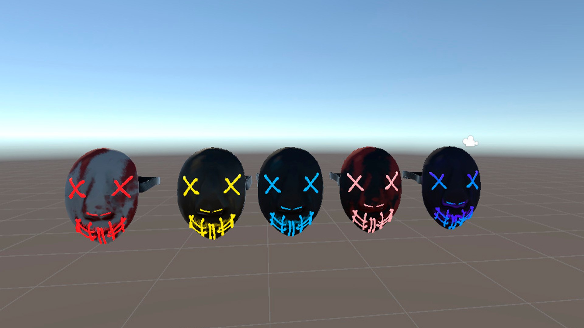 3D Creepy Light Mask - TurboSquid 2388118
