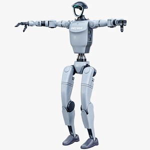 Unitree G1 Humanoid Robot PBR 3D