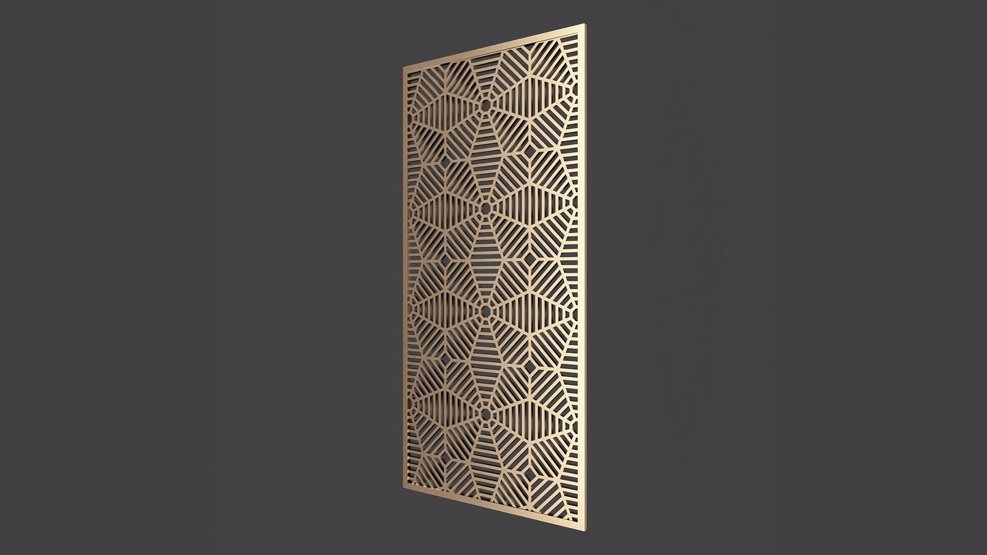 3D Decorative Panel Model - TurboSquid 1687666