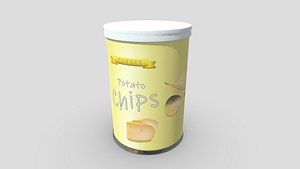 Potato Chips Tube 6