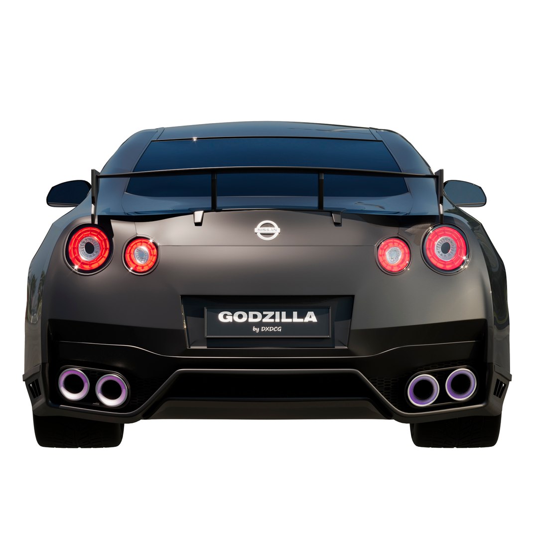 3D Nissan GTR R35 - TurboSquid 2169631