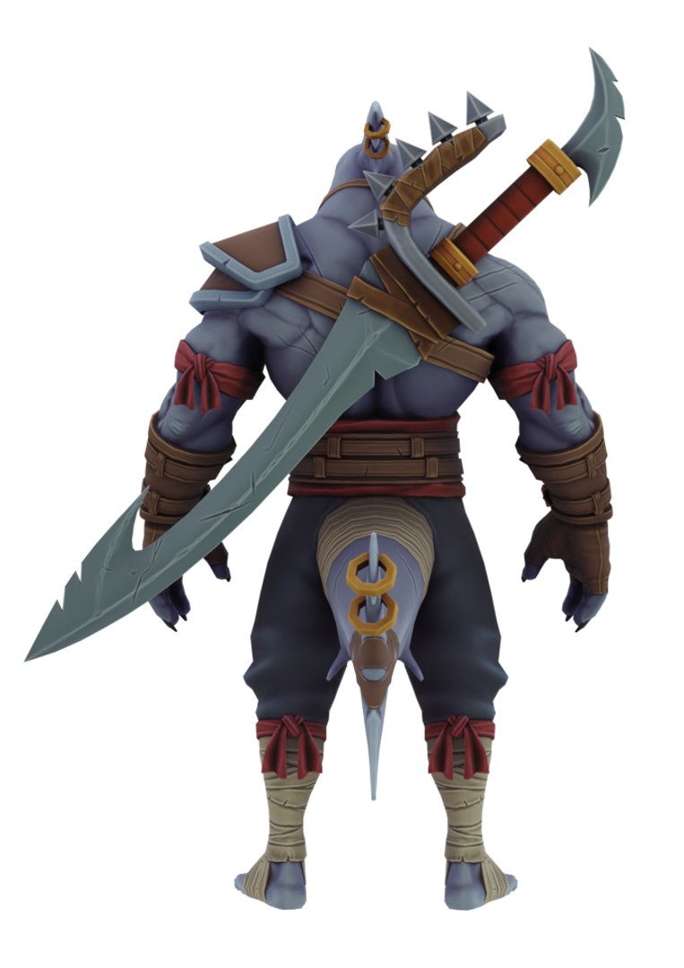 Shark Warrior 3D model https://p.turbosquid.com/ts-thumb/xT/HJPsWt/fL/back/png/1681897993/1920x1080/fit_q87/21a9a453466007d786290eaef5dbdd176c9d51dd/back.jpg
