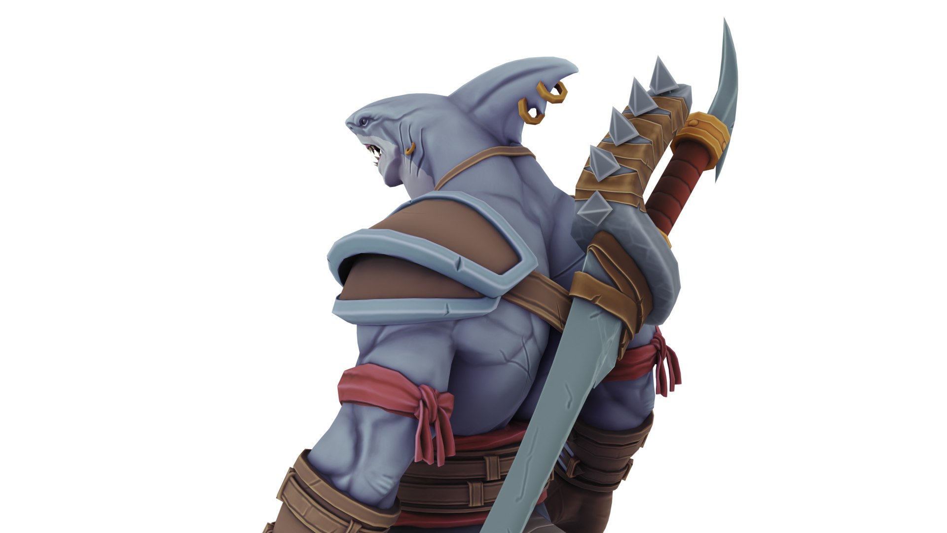 Shark Warrior 3D model https://p.turbosquid.com/ts-thumb/xT/HJPsWt/yu/backcloseup/png/1681898387/1920x1080/fit_q87/8899d4185535e8949aafab5286ef18b541d7a7ee/backcloseup.jpg