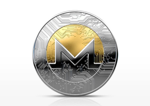 3D monero coin model