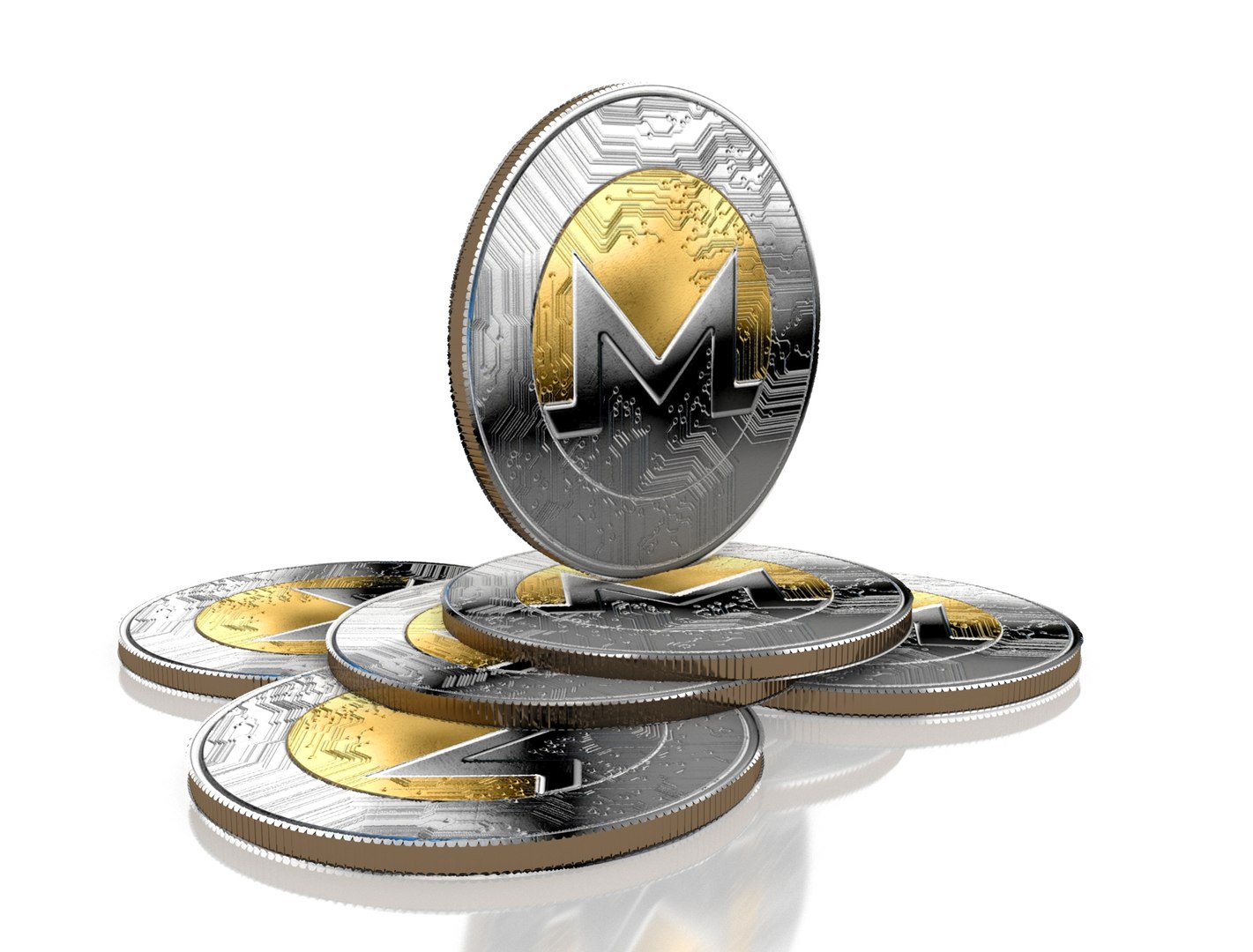 3d Monero Coin Model - Turbosquid 1534375