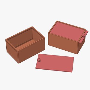 3D Box with Sliding Cover