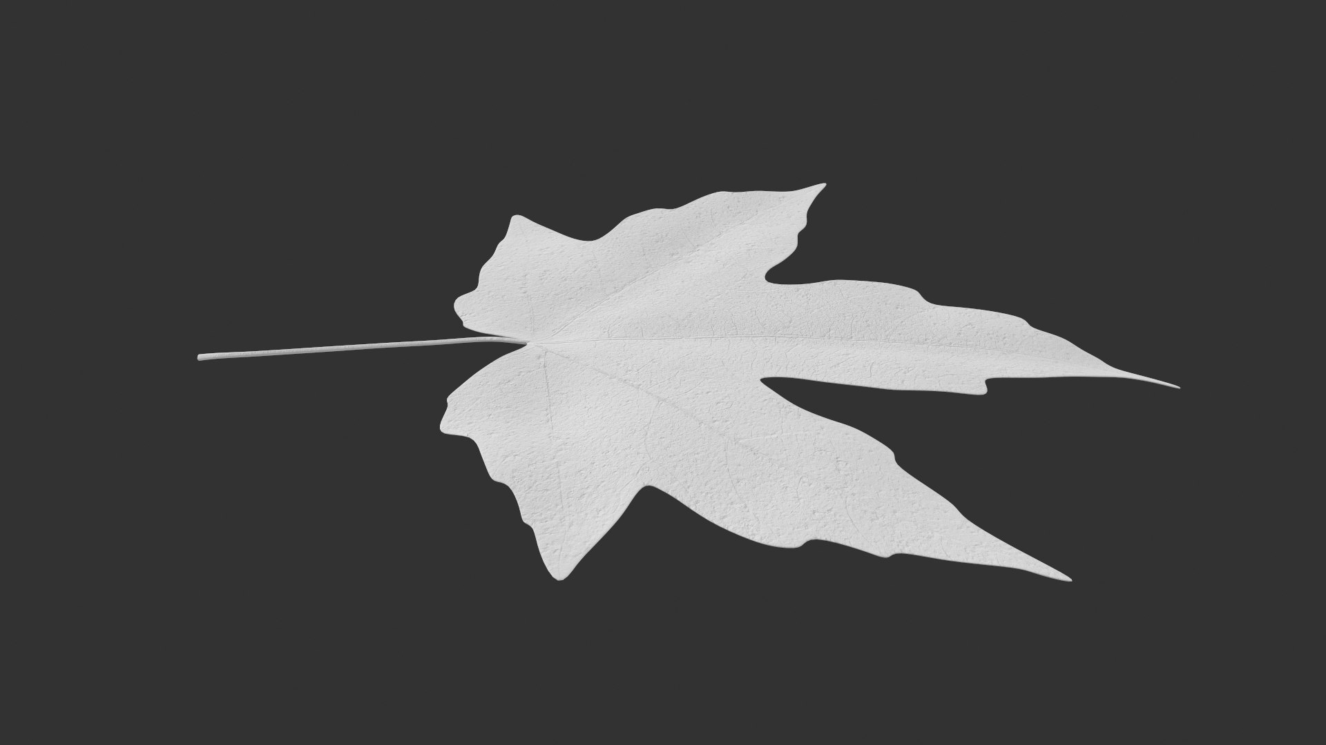 Amur Maple Autumn Leaf 3D Model - TurboSquid 2316490