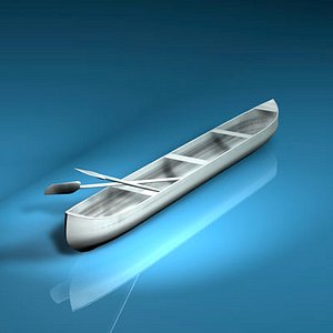 canoe paddles 3d 3ds