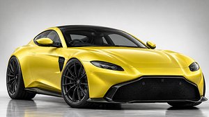 3D Aston Martin Vantage 2019 3D Model