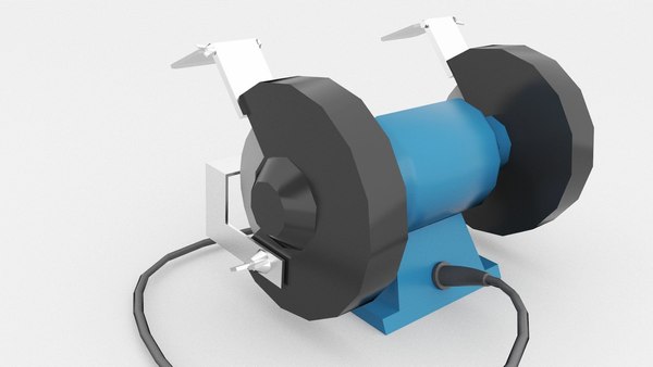 3D bench grinder model