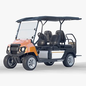 Yamaha Golf Cart UMAX 2X2 3D