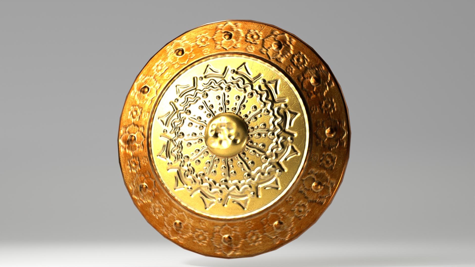 Metalogical Gong Model - TurboSquid 2089572