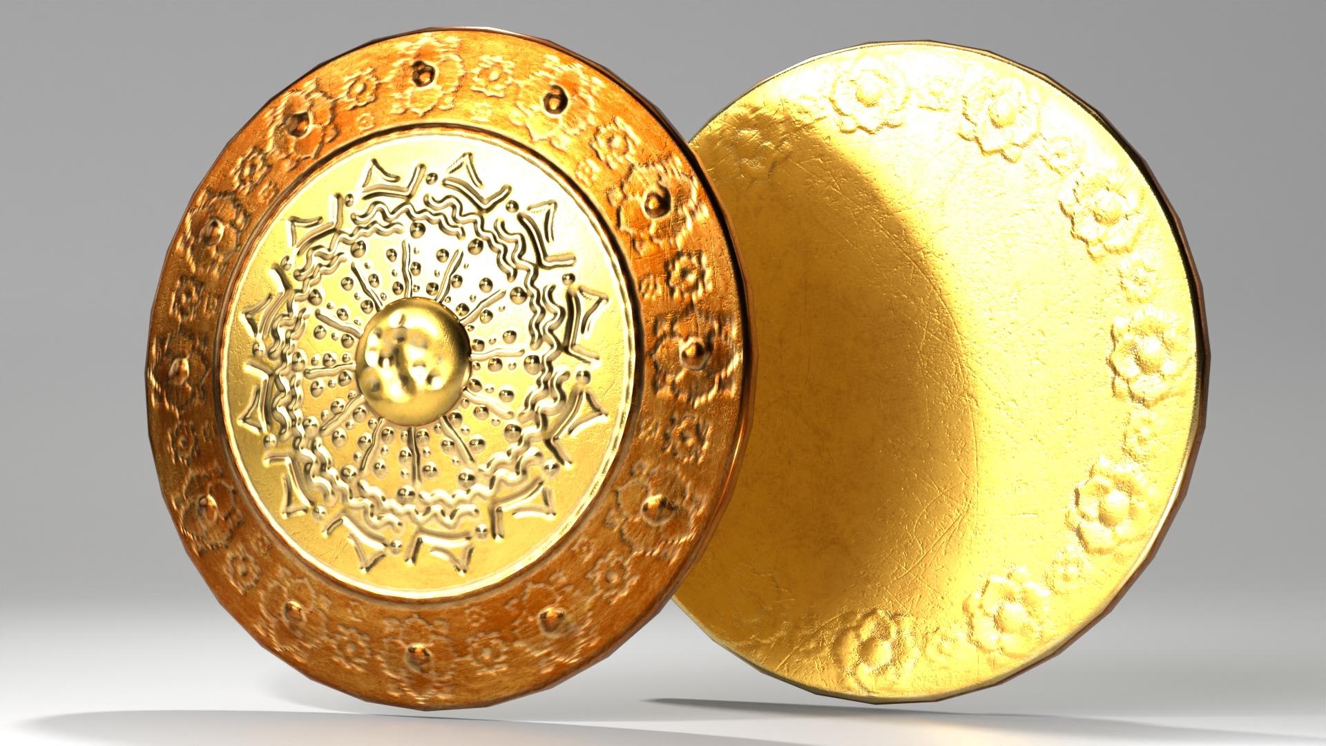 Metalogical Gong Model - TurboSquid 2089572
