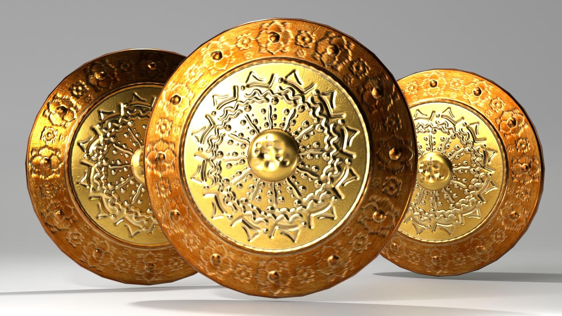 Metalogical Gong Model - TurboSquid 2089572