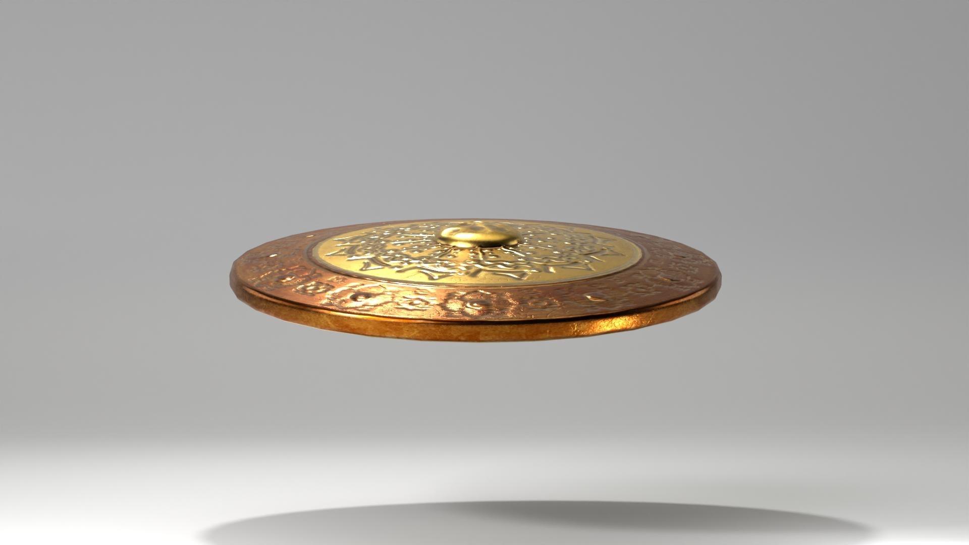 Metalogical Gong Model - TurboSquid 2089572