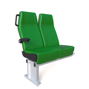 lineo bus seats 2017 3D model