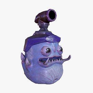 Cartoon creature Worm Mob