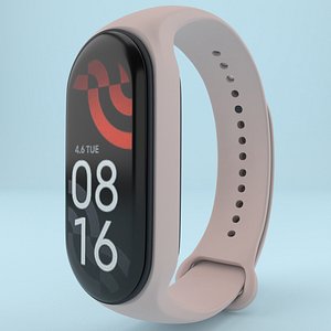 Xiaomi Mi Smart Band 7 Pink 3D model