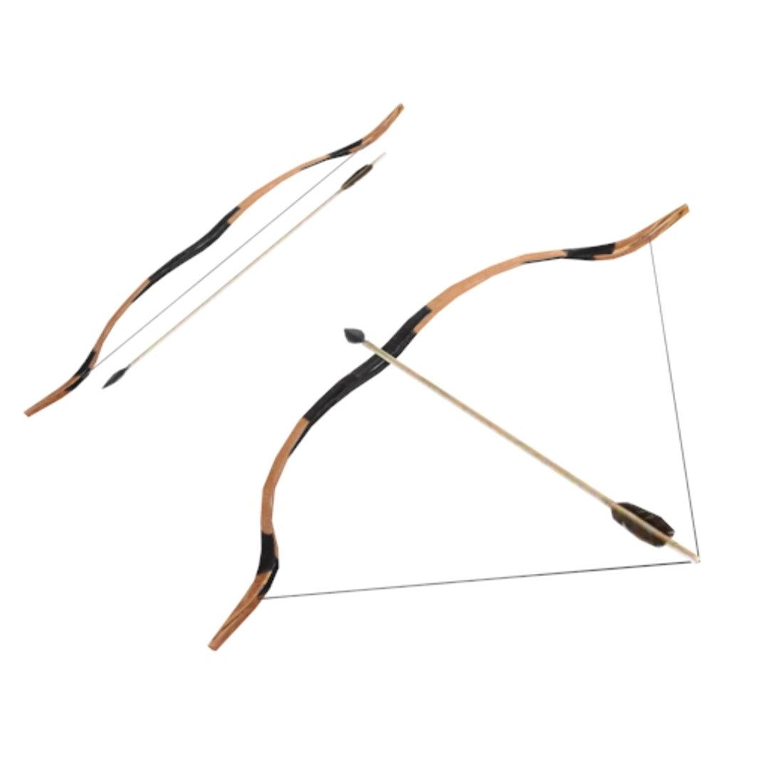 Bow Arrow 3D Model - TurboSquid 1442914