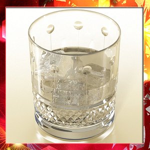 High detailed Cut Glass 8