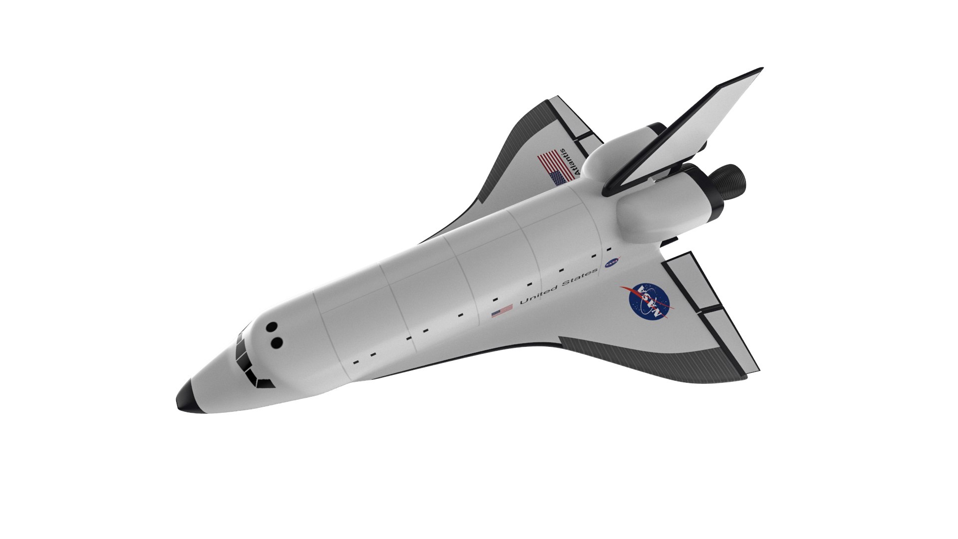 space shuttle model https://p.turbosquid.com/ts-thumb/xT/teoRww/NeVbdOEA/spaceshuttle8/jpg/1573046439/1920x1080/fit_q87/ab437ae6f4a1163374508e6685d81f1c05599ba1/spaceshuttle8.jpg