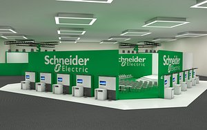 3D stand exhibition model