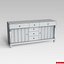 3d model commode