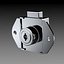 Cabinet Spring Bolt Lock Modello 3d