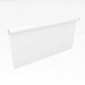 roller blind 3D model
