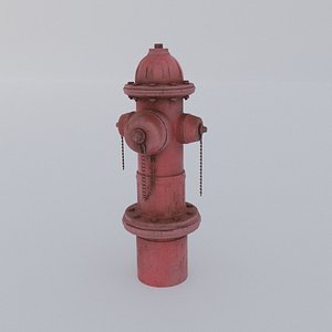 3D Fire hydrant