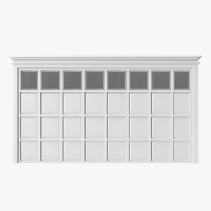 Garage door 3D model