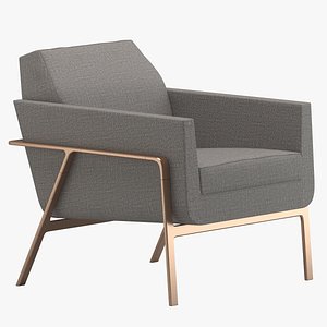 Holly Hunt Stilt Coupe Chair