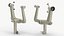Adjustable Skull Clamp for Brain Surgery with Head