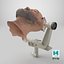 Adjustable Skull Clamp for Brain Surgery with Head