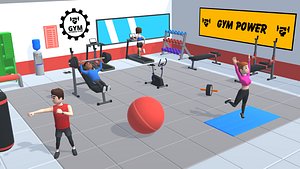HYPER CASUAL SIMPLE GYM