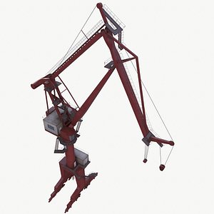 Double boom crane real-time