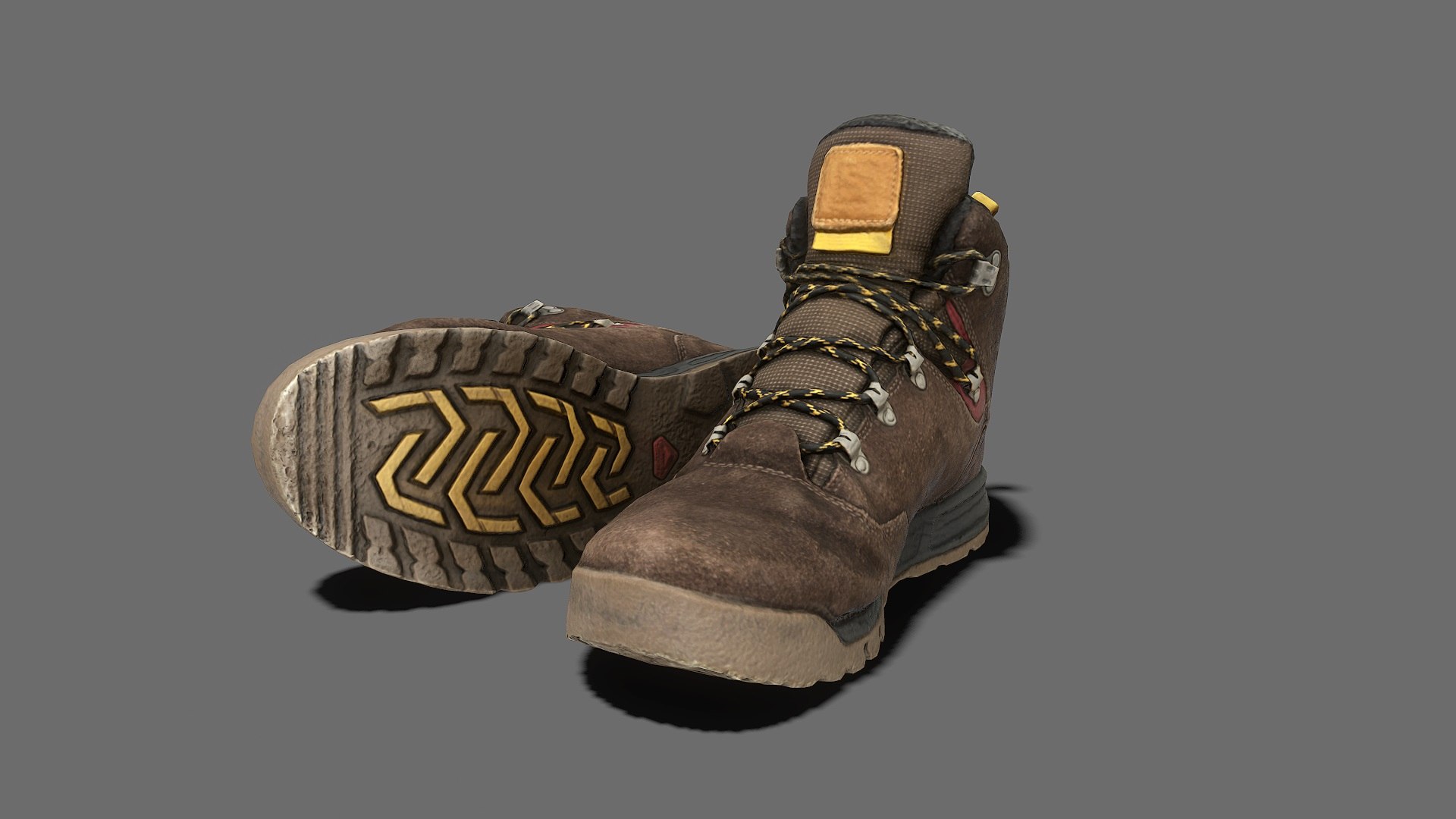 Utility Boots Ready Gaming 3D Model - TurboSquid 1470056